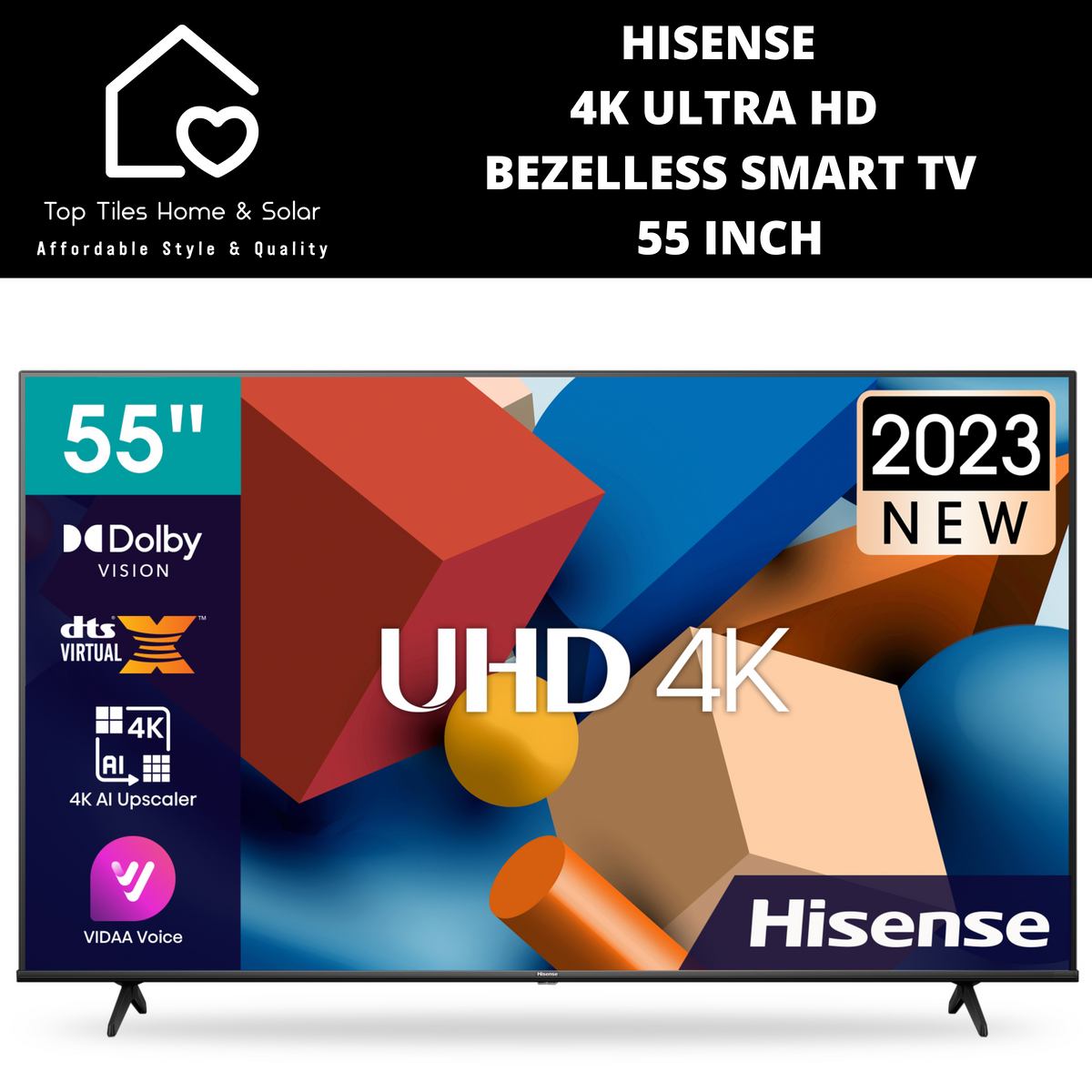 Comprar Smart TV Hisense 55A6K 4K UHD (55A6K)