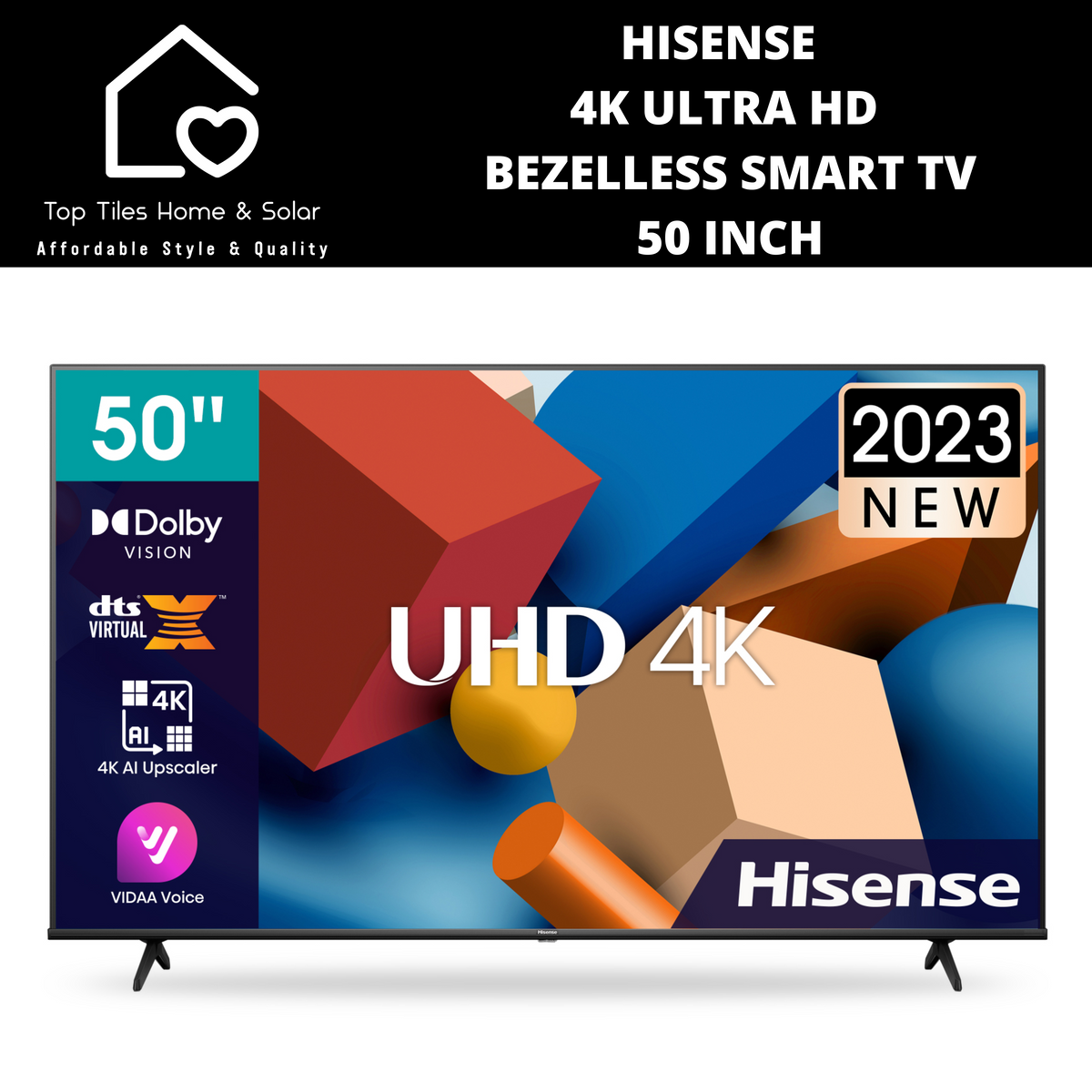 Hisense 50A6K 50-Inch 4K Ultra HD Android Smart TV