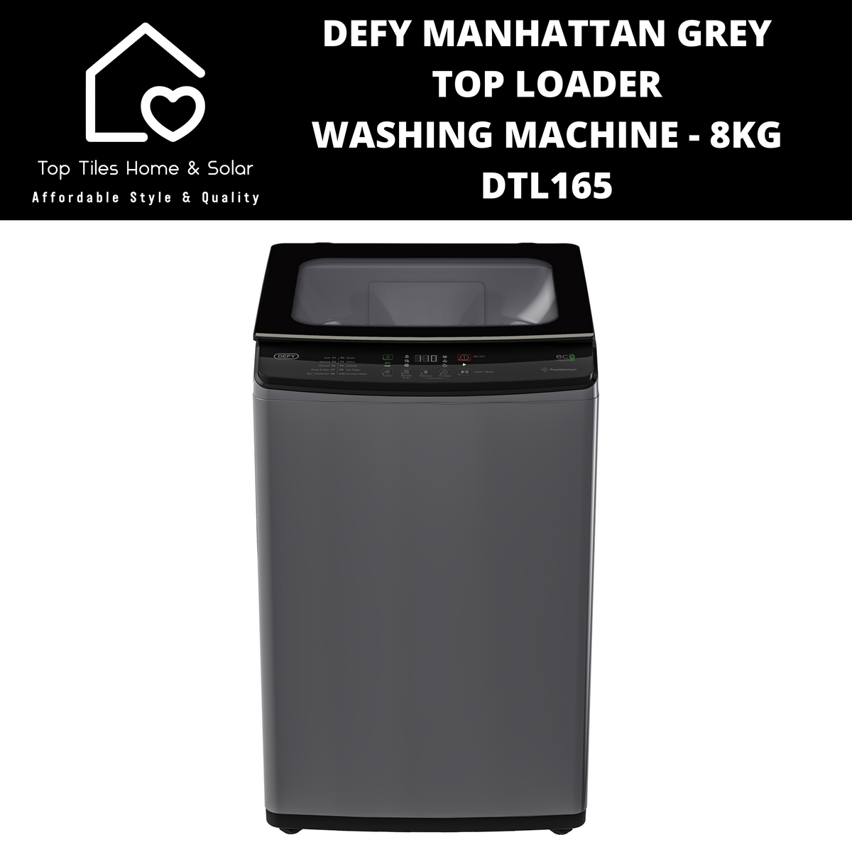 defy top loader washing machine