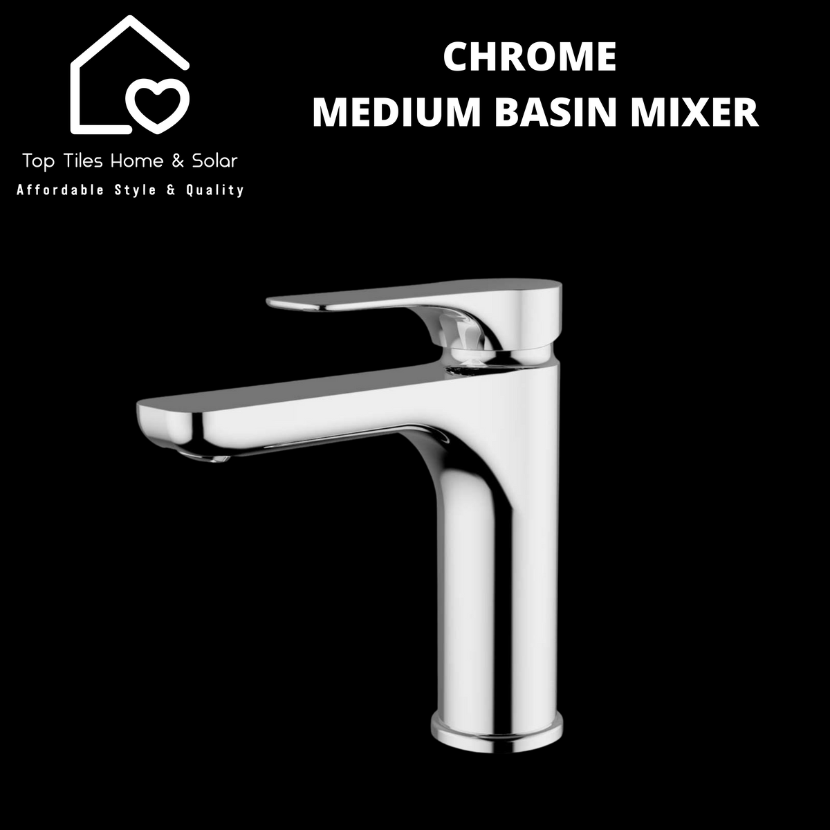 Kessler Chrome Medium Basin Mixer Tap