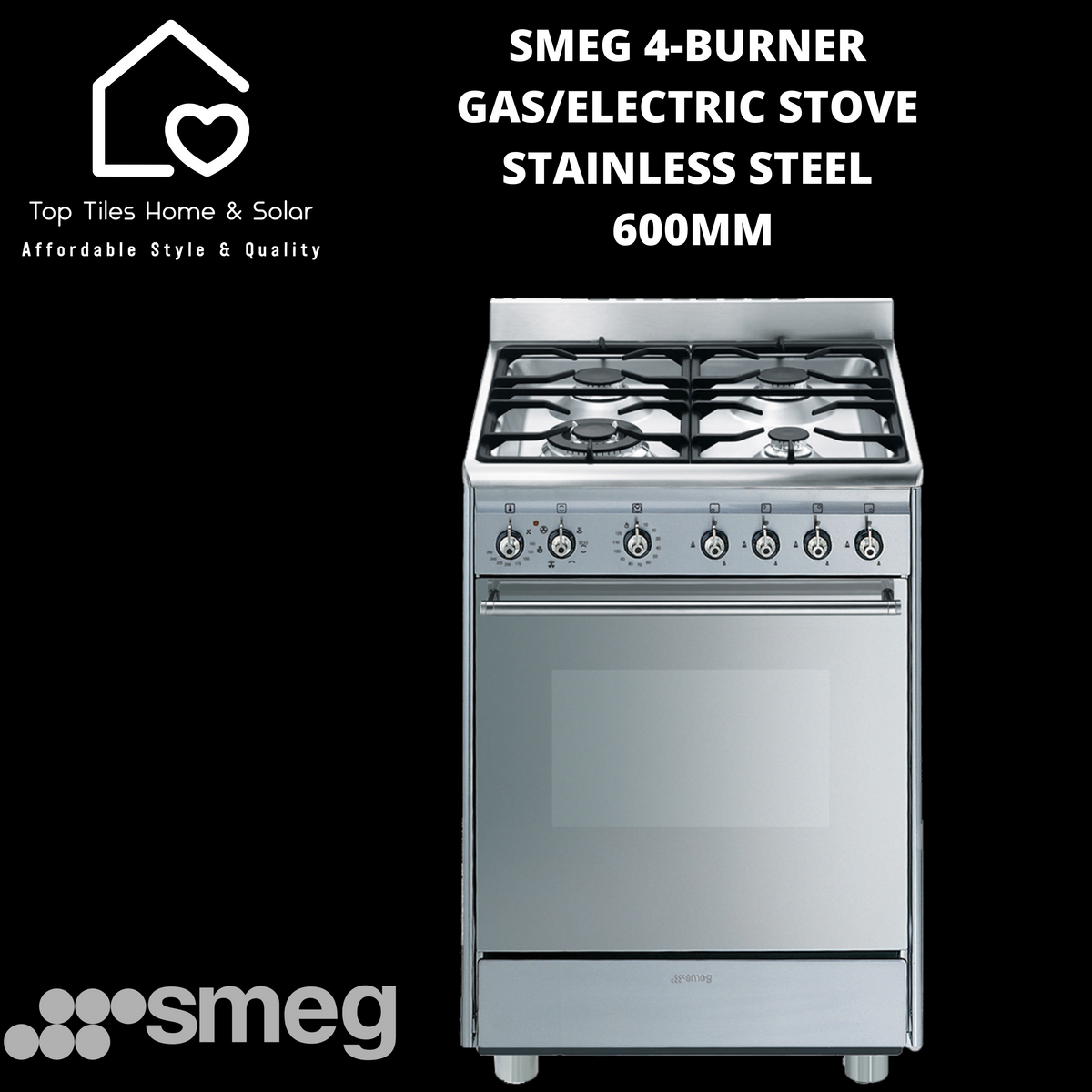 smeg-4-burner-gas-electric-stove-stainless-steel-600mm-top-tiles