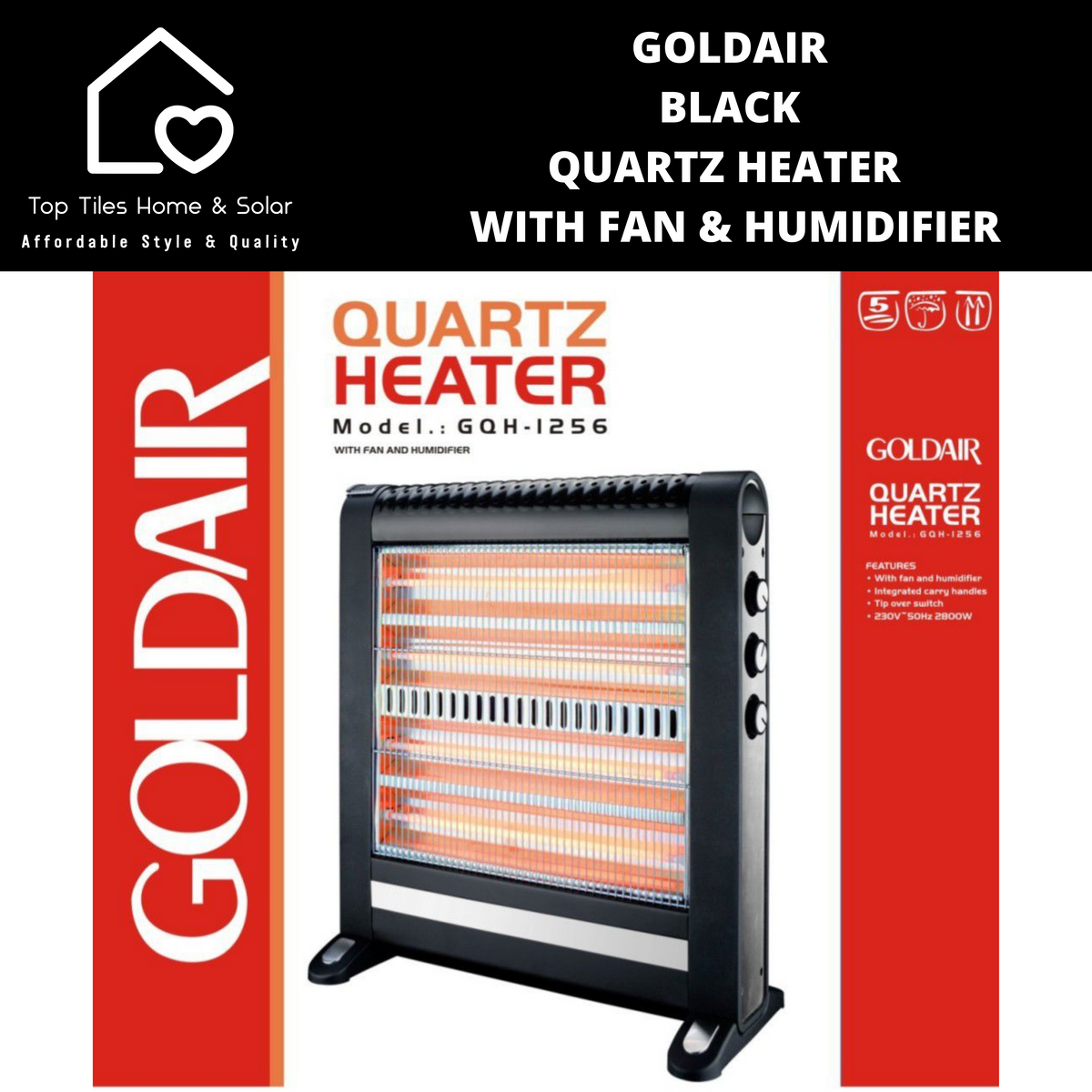 Goldair gas online heater