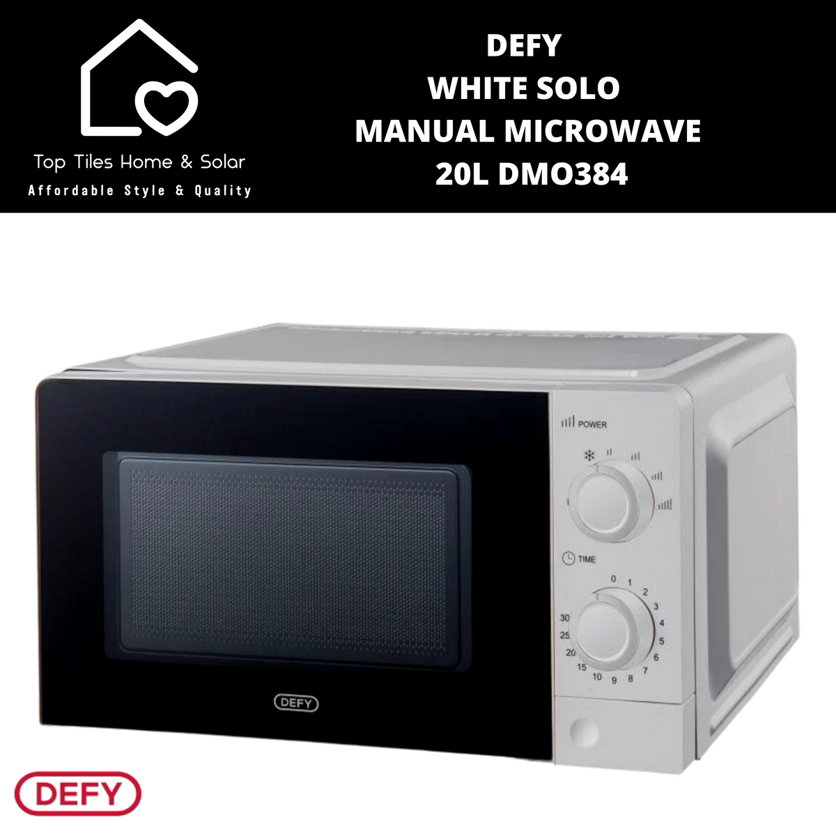 defy 20lt microwave