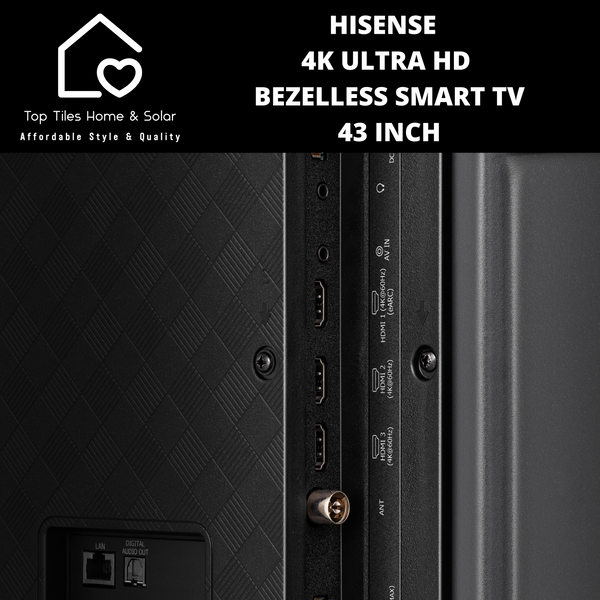 Hisense 4K Ultra HD LED  Smart TV - 43 Inch