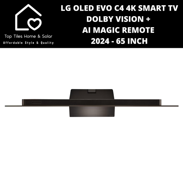 LG OLED EVO C4 4K Smart TV Dolby Vision + AI Magic Remote 2024 - 65 Inch