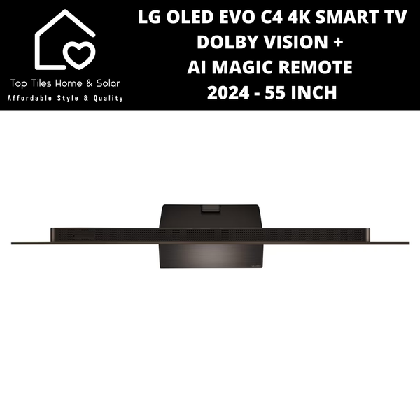 LG OLED EVO C4 4K Smart TV Dolby Vision + AI Magic Remote 2024 - 55 Inch