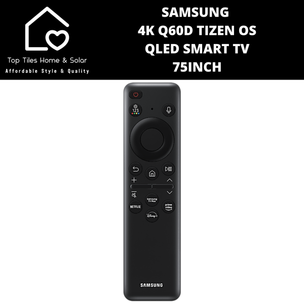 Samsung 4K Q60D Tizen OS QLED Smart TV - 75 Inch