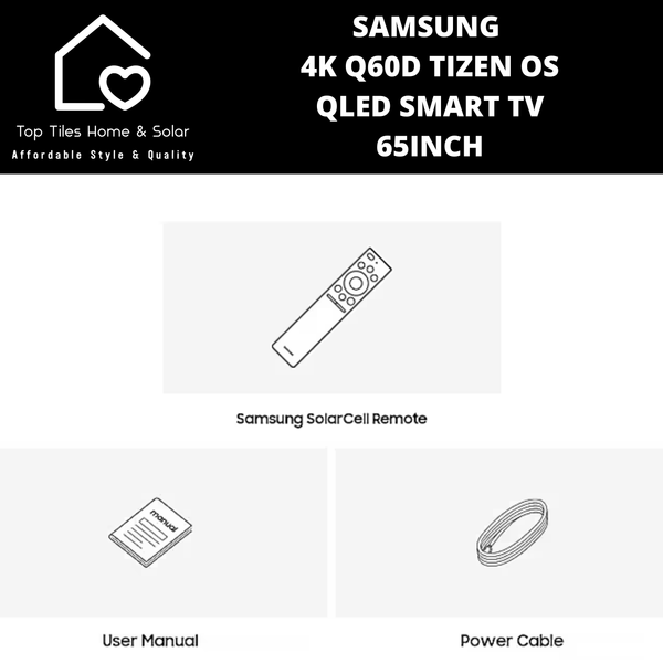 Samsung 4K Q60D Tizen OS QLED Smart TV - 65 Inch