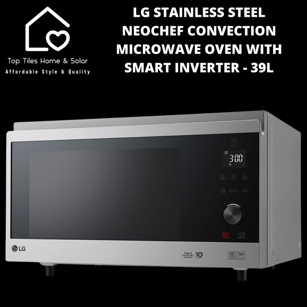 LG Stainless Steel NeoChef Convection Microwave Oven with Smart Inverter - 39L