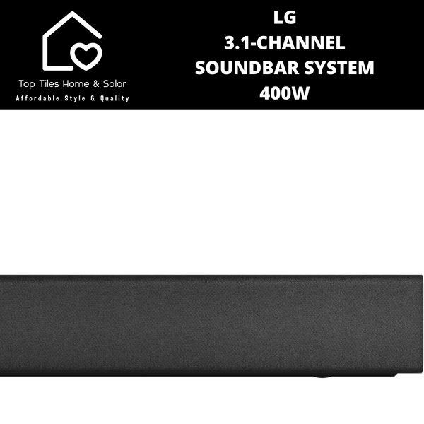 LG 3.1-Channel Soundbar System - 400W