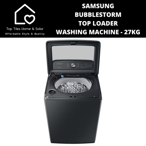 Samsung BubbleStorm  Top Loader Washing Machine - 27kg