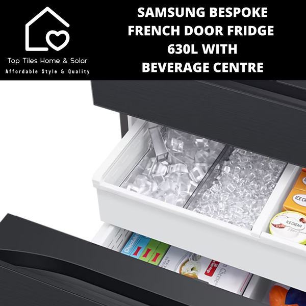 Samsung Bespoke French Door Fridge - 630L with Beverage Centre