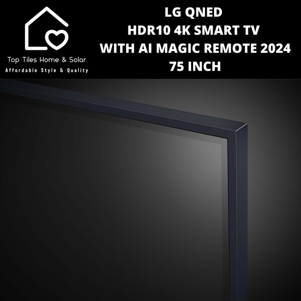 LG QNED HDR10 4K Smart TV with AI Magic Remote 2024 - 75 Inch