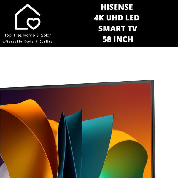 Hisense 4K UHD LED Smart TV - 58 Inch