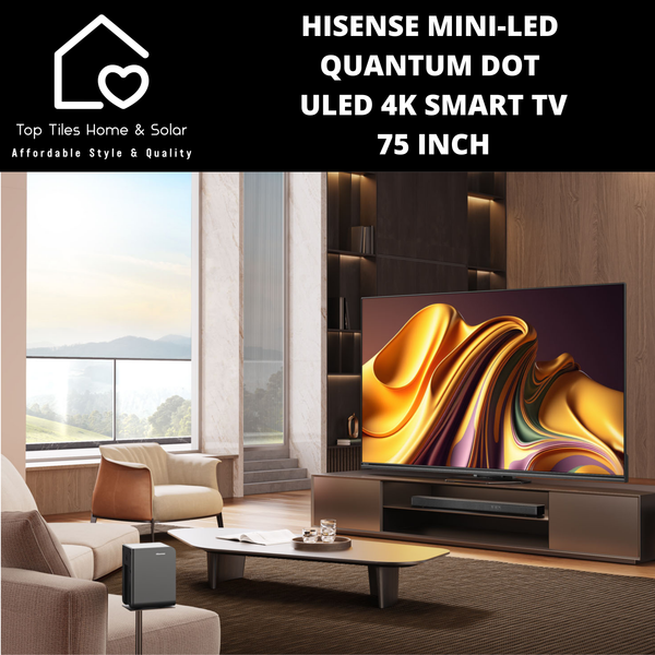 Hisense Mini-LED Quantum Dot ULED 4K Smart TV - 75 Inch