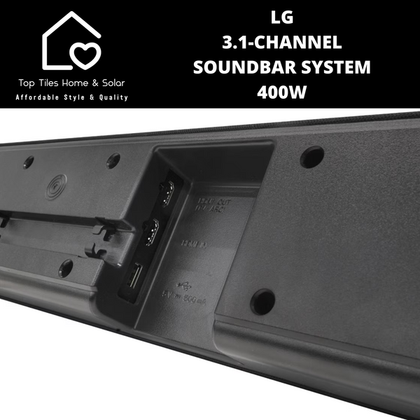 LG 3.1-Channel Soundbar System - 400W