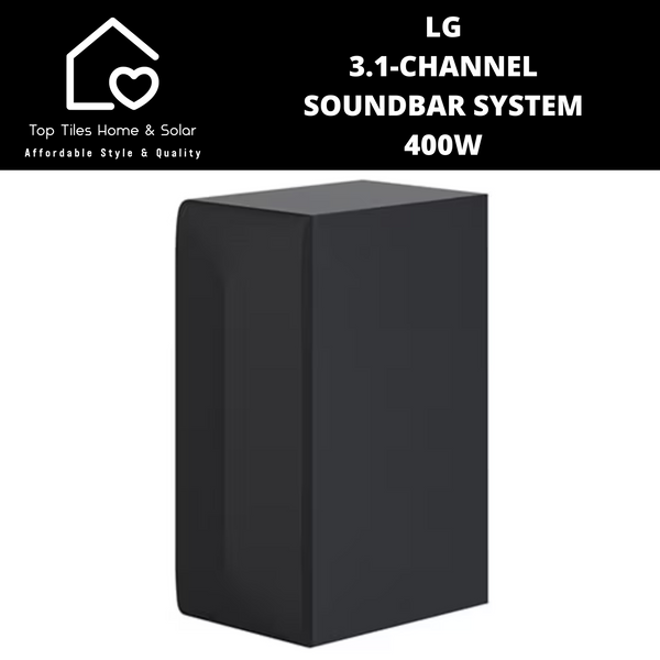 LG 3.1-Channel Soundbar System - 400W