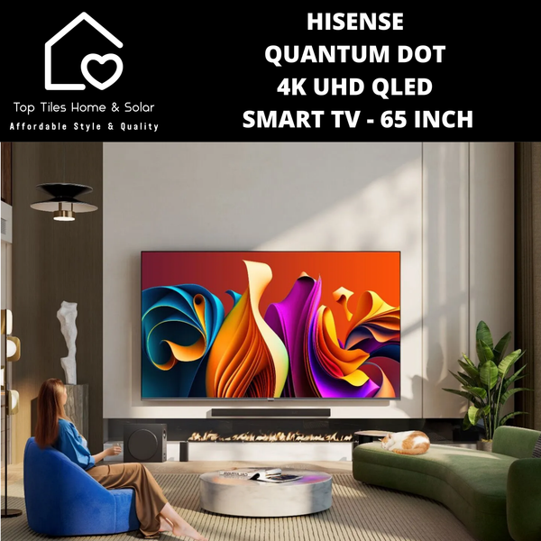 Hisense Quantum Dot 4K UHD QLED Smart TV - 65 Inch