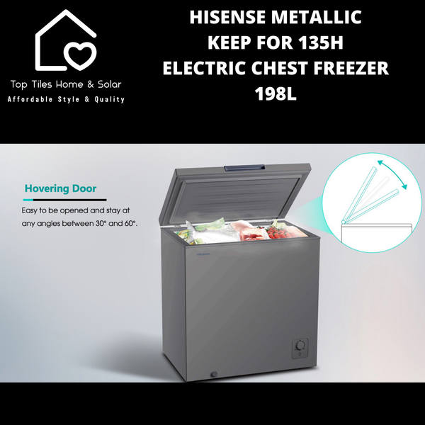 Hisense Metallic Keep For 135H Electric Chest Freezer - 198L