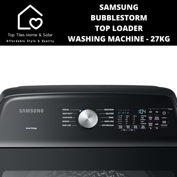 Samsung BubbleStorm  Top Loader Washing Machine - 27kg