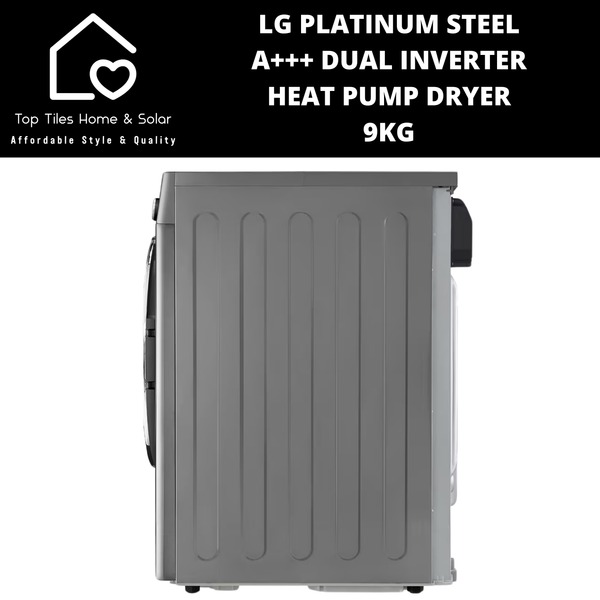 LG Platinum Steel A+++ Dual Inverter Heat Pump Dryer - 9kg