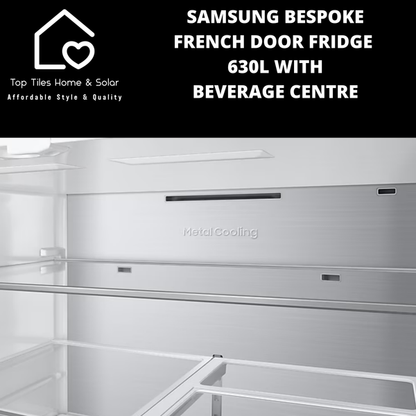 Samsung Bespoke French Door Fridge - 630L with Beverage Centre