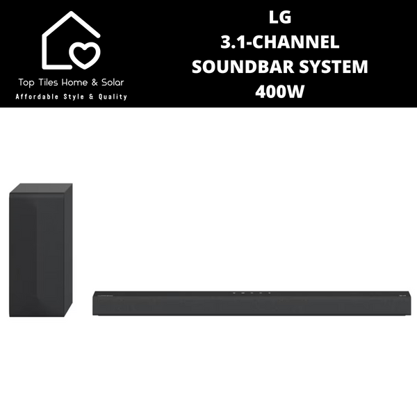 LG 3.1-Channel Soundbar System - 400W