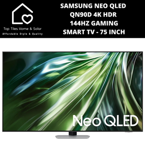 Samsung Neo QLED QN90D 4k HDR 144Hz Gaming Smart TV - 75 Inch