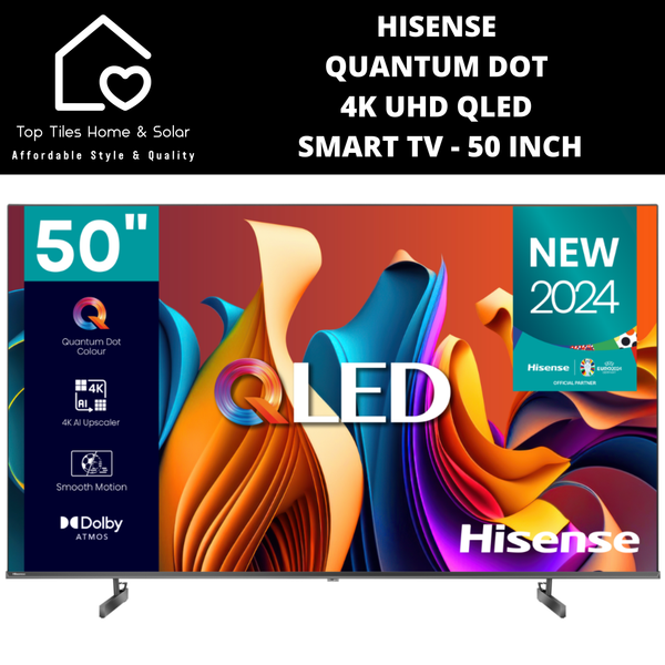 Hisense Quantum Dot 4K UHD QLED Smart TV - 50 Inch