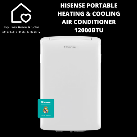 Hisense Portable Heating & Cooling Air Conditioner - 12000BTU