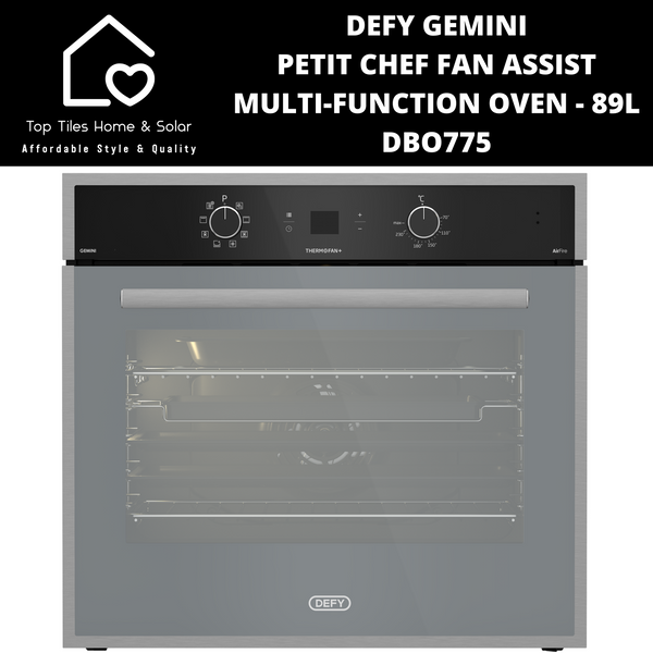 Defy Gemini Petit Chef Multi-Function Oven - 89L DBO775