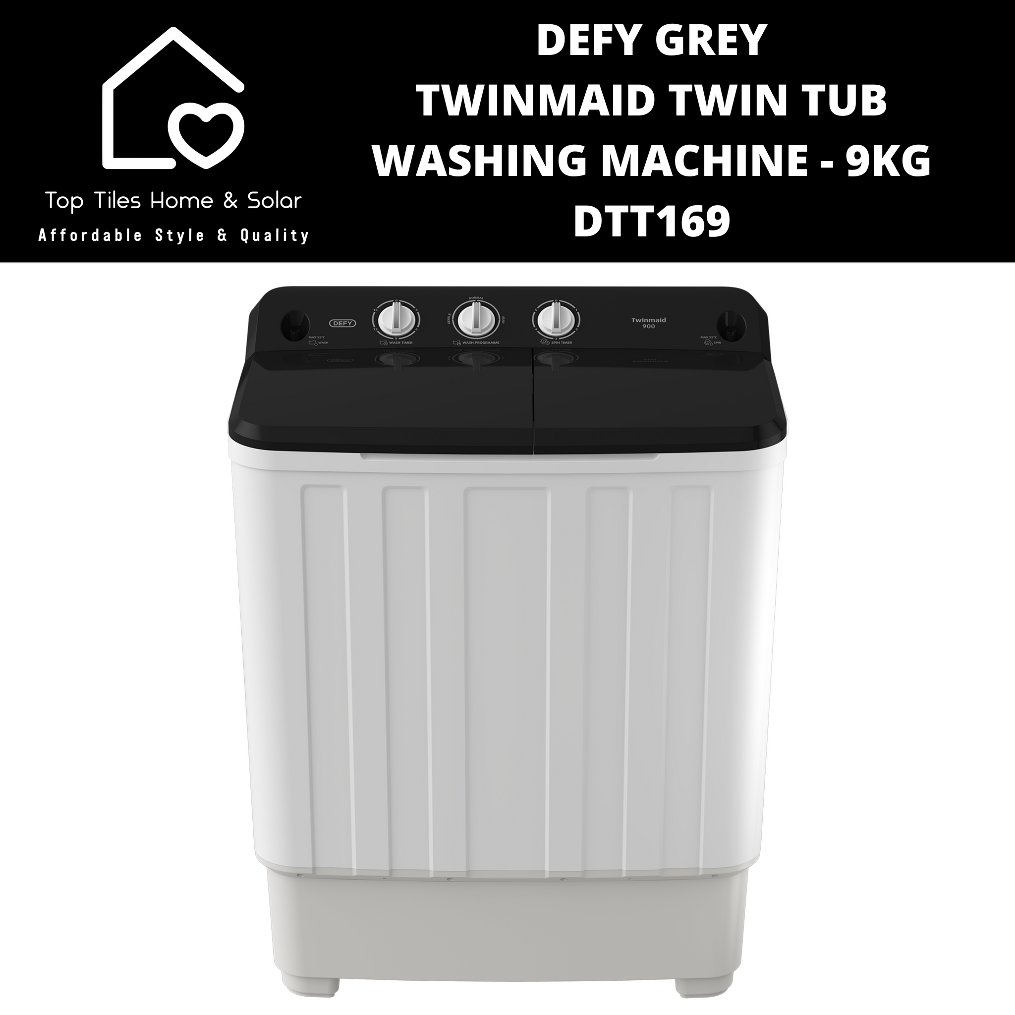 defy 9kg twin tub washing machine