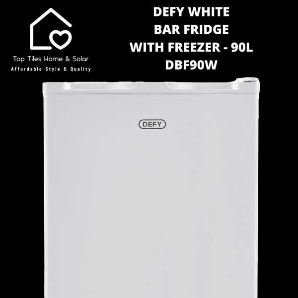 Defy White Bar Fridge with Freezer - 90L DBF90W