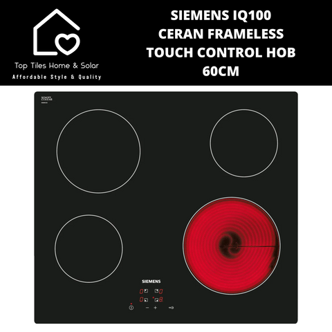 Siemens iQ100 - Ceran Frameless Touch Control Hob 600mm