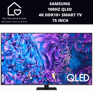 Samsung 100Hz QLED 4K HDR10+ Smart TV - 75 Inch