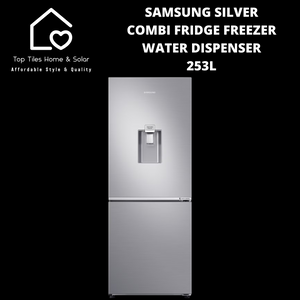 Samsung Silver Combi Fridge Freezer - 253L Water Dispenser