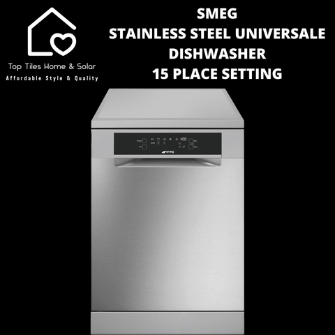 Smeg Stainless Steel Universale Dishwasher - 15 Place Setting