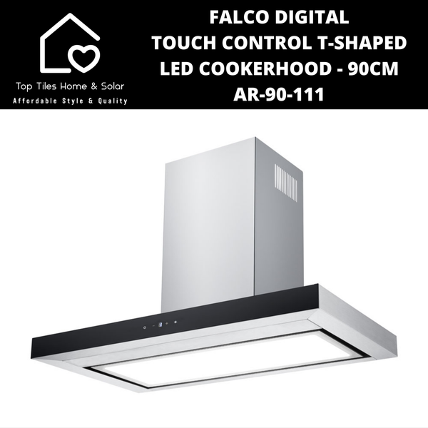 Falco Digital Touch Control T-Shaped LED Cookerhood - 90cm AR-90-111