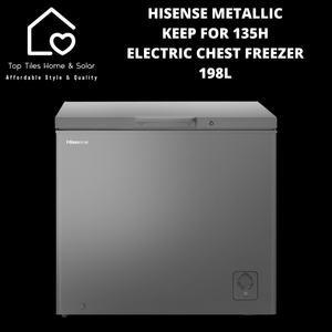 Hisense Metallic Keep For 135H Electric Chest Freezer - 198L