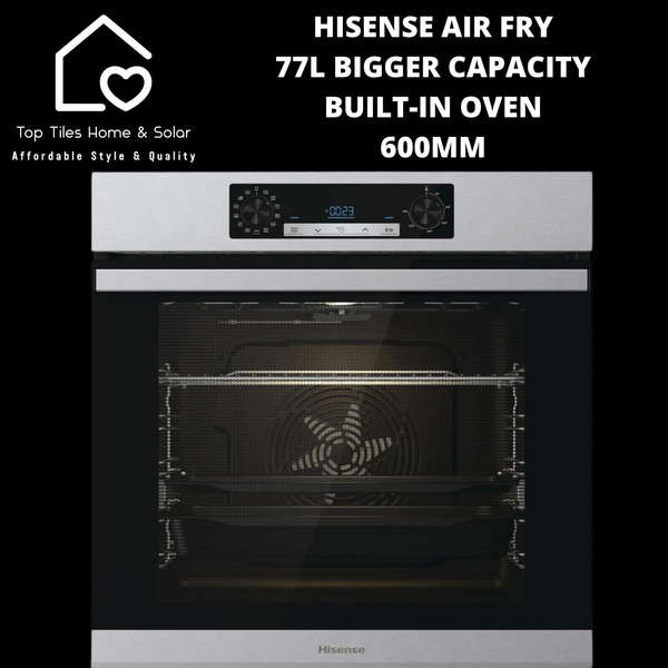 Hisense Air Fry 77L Bigger Capacity Built-in Oven - 600mm