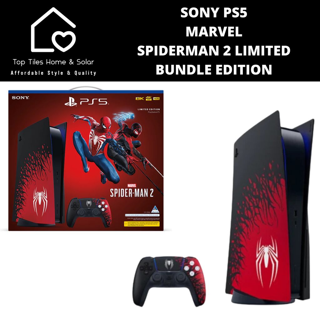 Sony PlayStation Console Disc Edition Marvel's Spider-Man 2 Limited Edition  Bundle