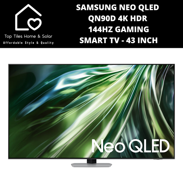 Samsung Neo QLED QN90D 4k HDR 144Hz Gaming Smart TV - 43 Inch