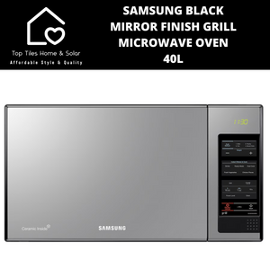 Samsung Black Mirror Finish Grill Microwave Oven - 40L