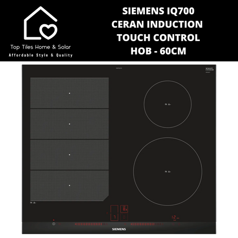 Siemens iQ700 - Ceran Induction Touch Control Hob - 60cm