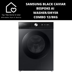 Samsung Black Caviar Bespoke AI Washer Dryer Combo - 12/8kg