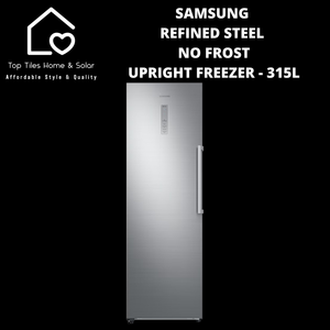 Samsung Refined Steel No Frost Upright Freezer - 315L