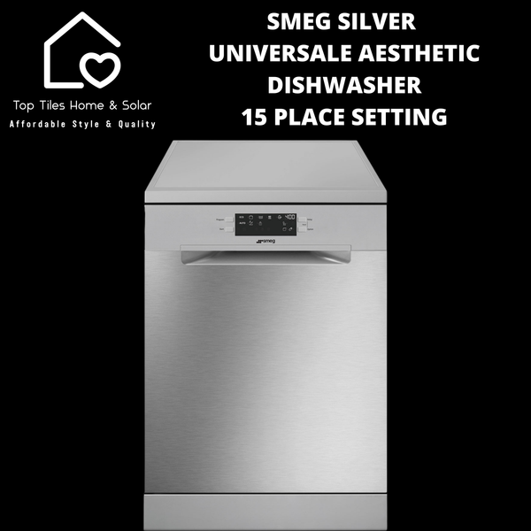 Smeg Silver Universale Dishwasher - 15 Place Setting