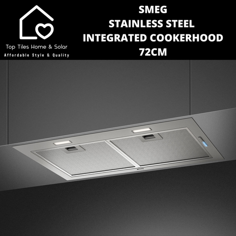 Smeg Stainless Steel Integrated Cookerhood - 72cm