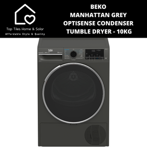 Beko Manhattan Grey OptiSense Condenser Tumble Dryer - 10kg