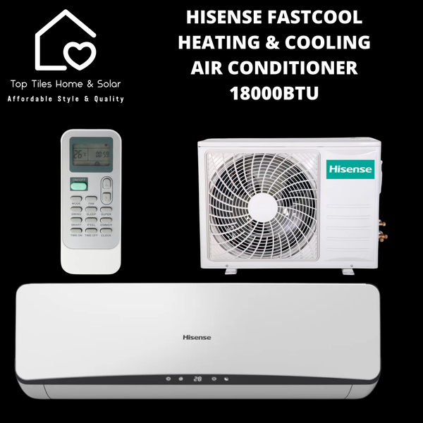 Hisense FastCool Heating & Cooling Air Conditioner - 18000BTU